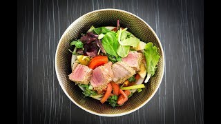 Salad with Seared Tuna  // Zepter Recipes