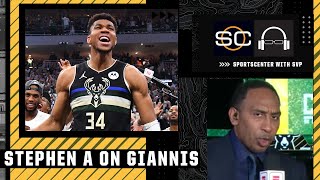 Giannis never ran from adversity - Stephen A. Smith | SportsCenter with SVP