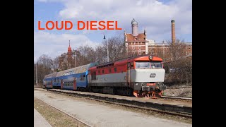 Loud Grumpy Diesel Locos - Netlumená Bardotka - Laute Dieselloks