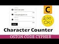 How to create a Form Character Counter using Materialize