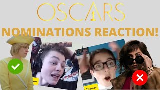 2022 Oscar Nominations Reaction! (OH MY GOD!!!)