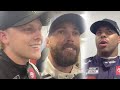 Bubba Wallace, Ty Gibbs and Ross Chastain Discuss Their Playoff Chances Heading Into Richmond