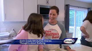 Young author tackles bullying in books