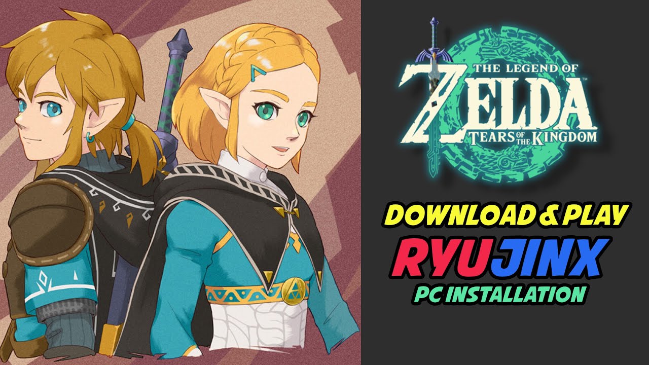 How To Download Ryujinx Emulator & Play The Legend Of Zelda Tears Of ...