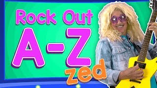Rock Out And Learn About The Alphabet | Zed | Phonics & ABC Song for Kids | Jack Hartmann