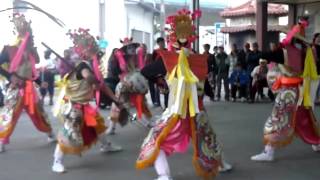 鳳山顏家福德會 官將首 前往友館 大寮聖旨殿聖巡會 慶讚 大寮天鳳宮繞境