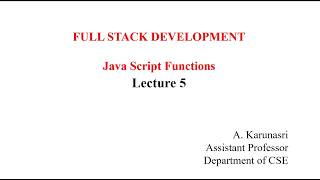 JavaScript Functions Tutorial for Beginners | Parameters, Return Values & Examples | Lecture 5