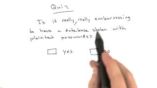 Hash Your Passwords - Web Development