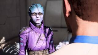 Mass Effect Andromeda: When Peebee is drunk on the job