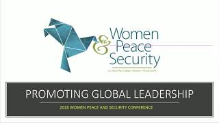 Women, Peace and Security Conference: Panel 2 - Leadership Perspectives