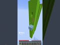 Minecraft Flappy Bird Parkour Speedrun #shorts