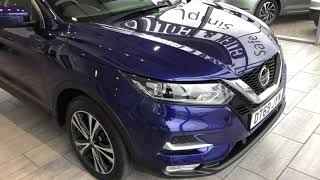 2020 69 Nissan Qashqai 1.3 DiG-T N-Connecta with Glass Roof & Apple Car Play for sale at Thame Cars