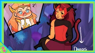 Catra DROPS Her Weapon To Defeat Adora?! | She Ra Comic Dub ,