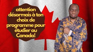 étudier au Canada: ton choix de programme compte!