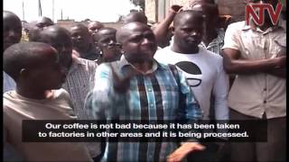 Coffee factory owners in Lwengo protest over three-week closure