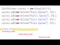 Sorted | Ascending order , Descending order, Reverse order in a list Java 8 | Java by Ponnam Jay |