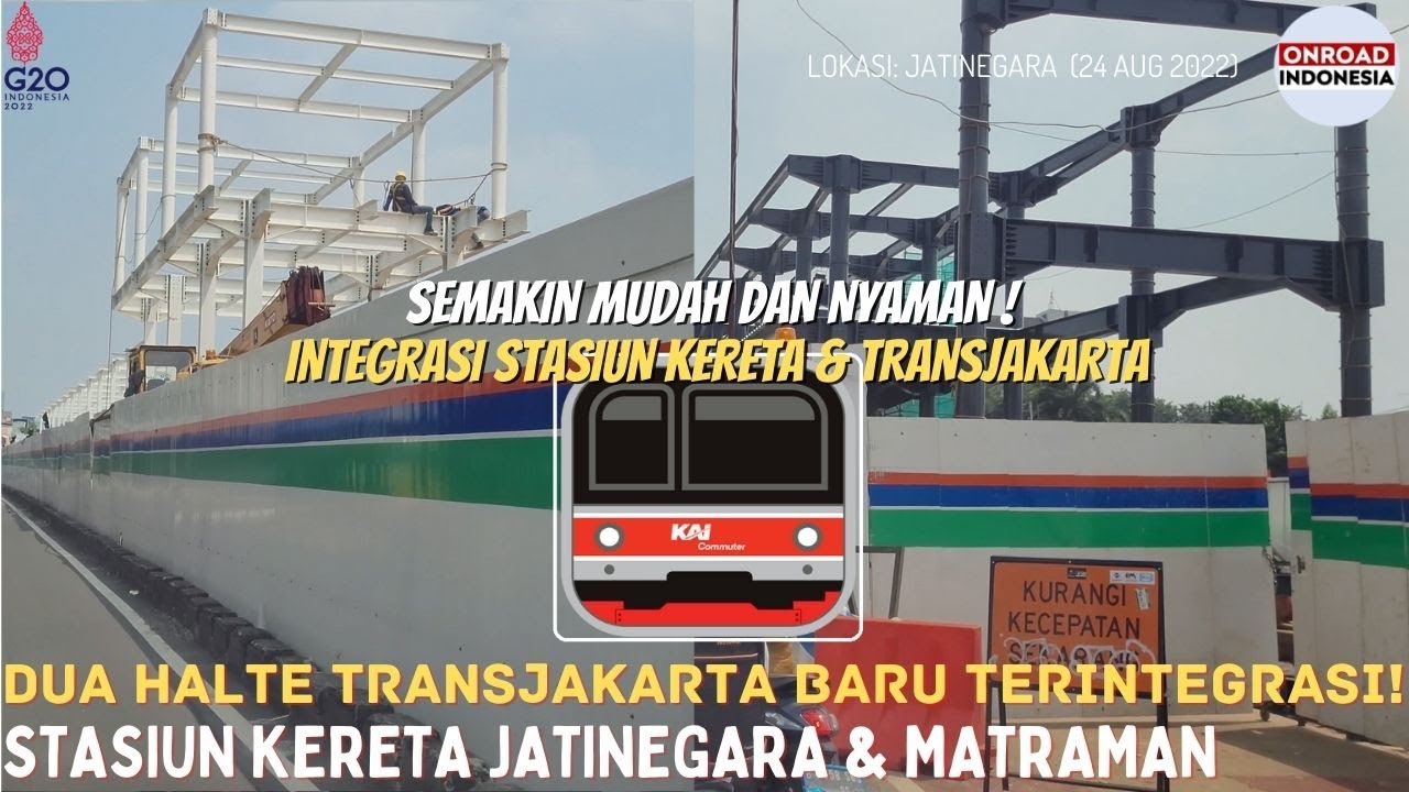 Nice! 2 HALTE Baru TRANSJAKARTA Akan INTEGRASI STASIUN Kereta (Stasiun ...