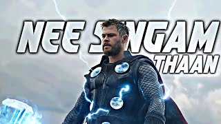 Thor x Nee Singam thaan | Mass whatsapp status | Marvel | Tamil