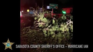 VIDEO: Sarasota County Sheriff's Office begins to asses damage left behind after Ian