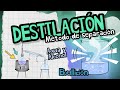 ¿QUÉ ES LA DESTILACIÓN? ⚡Métodos de separación de mezclas, punto de ebullición fácil y SENCILLO