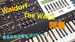 Waldorf The wave特集！