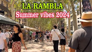 LA RAMBLA BARCELONA || enjoyable experience..