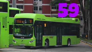 (SBST) Euro 6 Volvo B5LH MCV eVoRa - SG3023C - Service 59