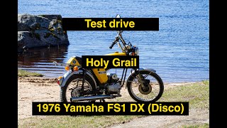 Test drive 1976 Yamaha FS1 DX (Disco)
