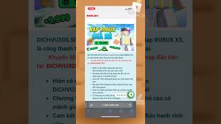 Cách Nạp Robux Lậu Uy Tín 2024 #roblox #bloxfruits | Nhận Robux Miễn Phí 100%