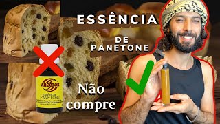 como fazer essência ou extrato natural de panetone  | caseira |