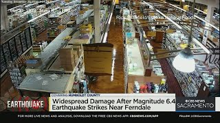 Earthquake aftermath in Fortuna