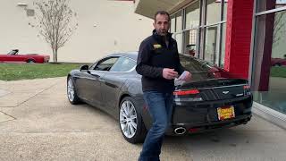 2011 Aston Martin Rapide for sale with test drive, driving sounds, and walk through video