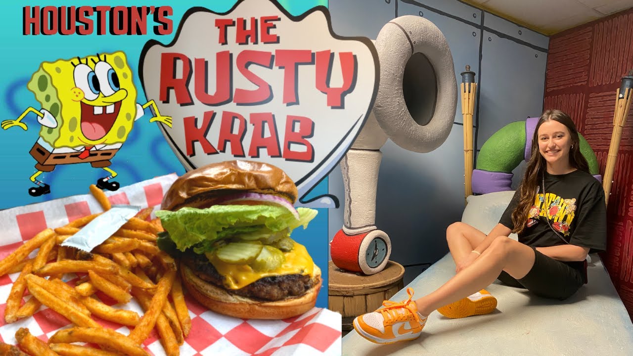 Real Life Krusty Krab Restaurant Menu