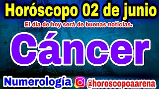 horoscopo de hoy Cáncer // Horóscopo Diario - Cáncer - 02 de junio de 2024