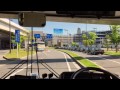 【前面展望】成田空港のターミナル間連絡バス〜narita airport shuttle bus