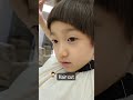 최재하 6살 머리잘라요 hair cut 6월