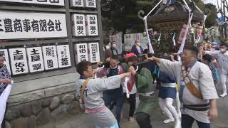 令和5年　平塚浅間町＜平塚弁財天社＞例大祭　神輿＝発御・渡御