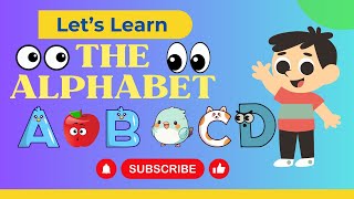 Learning ABC Letters and Basic English Vocabulary | English Alphabets vocabulary for preschool