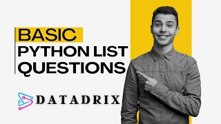 Python List Program | Python list Interview Questions | Python List Questions | Datadrix