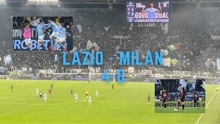 Lazio Milan 4 0 - Tutti i GOL, Cori, Prepartita e Postpartita