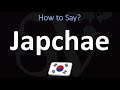 How to Pronounce Japchae 잡채 (CORRECTLY) | Korean Cuisine, Pronunciation Guide