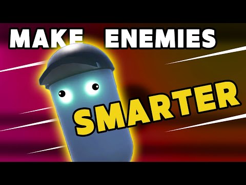 How to program SMARTER AI enemies Unity Tutorial