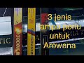 3 jenis lampu perlu untuk perminat Arowana fish SuperRed or Red dragon arowana fish 13k,2700k