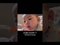 初めての離乳食に意外な反応／a baby who ate baby food for the first time shorts