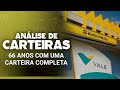 66 ANOS COM UMA CARTEIRA COMPLETA DE DIVIDENDOS E EXPOSIÇÃO INTERNACIONAL! | Análise de carteiras