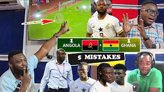 THE FALL IS HUGE. 5 TACTICAL BLACKSTARS MISTAKES FROM OTTO ADDO. HOW GHANA COULDNT BEATS ANGOLA