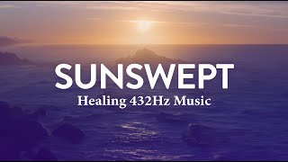 Sunswept | 432Hz Ambient Strings with Crystal Bowl | Relax and Heal