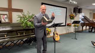 Wayne Benson's Funeral Service