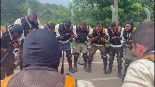 GUARDA CIVIL MUNICIPAL DE SALVADOR/BA INTEGRA CURSO DE FORMAÇÃO DE BATEDORES MOTOCICLISTAS MILITAR