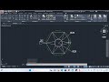 autocad tutorial in hindi, how to use polar array & polygon command|Ex-34|